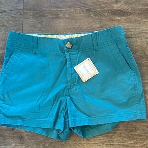 Teal Women's Shorts 6 (fits 4 ) new with tags